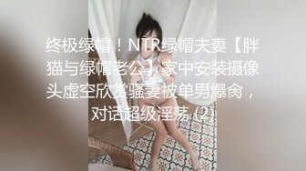 终极绿帽！NTR绿帽夫妻【胖猫与绿帽老公】家中安装摄像头虚空欣赏骚妻被单男爆肏，对话超级淫荡 (2)