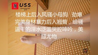 楼梯上后入风骚小母狗✅劲爆完美身材暴力后入翘臀，给骚逼干的淫水泛滥哭腔呻吟，美腿尤物