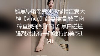 媚黑绿帽淫妻NTR绿帽淫妻大神〖vince〗献妻挨操 被黑肉棒直接捅到子宫了 黑白碰撞强烈对比有一种独特的美感1 (4)