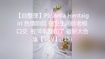 【自整理】P站Bella Hentaigirl 色情阴纹 在卫生间给老板口交  被同事发现了 最新大合集【56V】 (15)