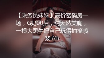 【乘务员妹妹】高价密码房一场，G奶00后，纯天然美胸，一根大黑牛把自己玩得抽搐喷浆 (4)