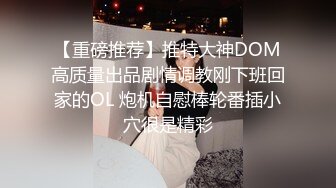 【重磅推荐】推特大神DOM高质量出品剧情调教刚下班回家的OL 炮机自慰棒轮番插小穴很是精彩